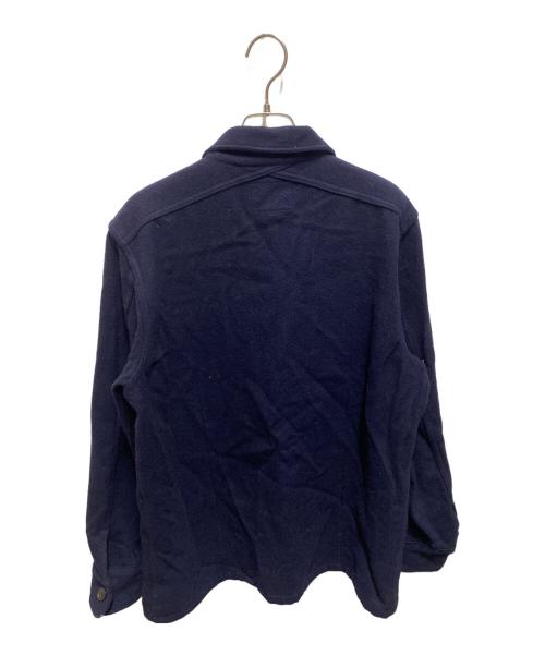 POLO RALPH LAUREN（ポロ・ラルフローレン）POLO RALPH LAUREN (ポロ・ラルフローレン) ウールシャツジャケット ネイビー サイズ:Ｓの古着・服飾アイテム