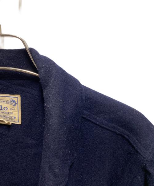 POLO RALPH LAUREN（ポロ・ラルフローレン）POLO RALPH LAUREN (ポロ・ラルフローレン) ウールシャツジャケット ネイビー サイズ:Ｓの古着・服飾アイテム
