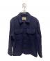 POLO RALPH LAUREN（ポロ・ラルフローレン）の古着「ウールシャツジャケット」｜ネイビー