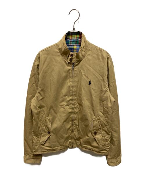 POLO RALPH LAUREN（ポロ・ラルフローレン）POLO RALPH LAUREN (ポロ・ラルフローレン) リバーシブルスイングトップ ベージュ サイズ:Sの古着・服飾アイテム