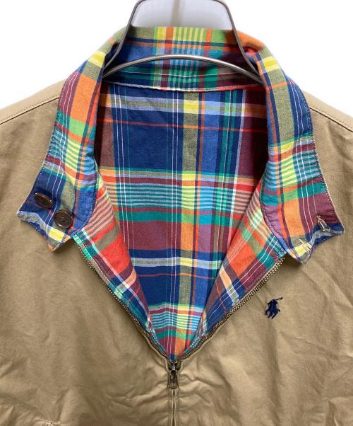 POLO RALPH LAUREN（ポロ・ラルフローレン）POLO RALPH LAUREN (ポロ・ラルフローレン) リバーシブルスイングトップ ベージュ サイズ:Sの古着・服飾アイテム