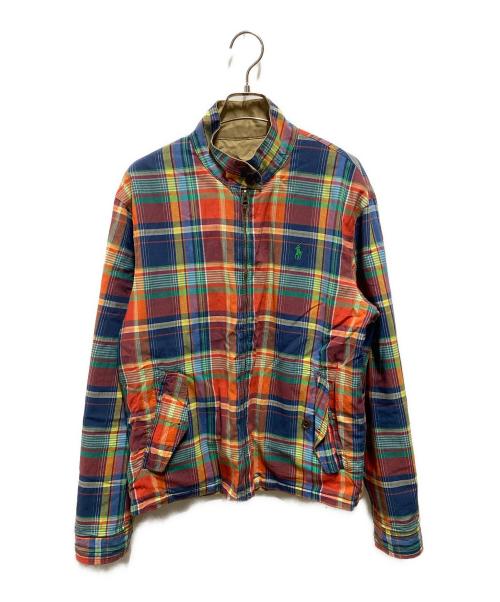 POLO RALPH LAUREN（ポロ・ラルフローレン）POLO RALPH LAUREN (ポロ・ラルフローレン) リバーシブルスイングトップ ベージュ サイズ:Sの古着・服飾アイテム