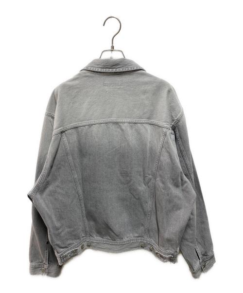 REPLAY（リプレイ）REPLAY (リプレイ) 9Z1 ECOPLUS ライトデニムグレージャケット グレー サイズ:L 未使用品の古着・服飾アイテム