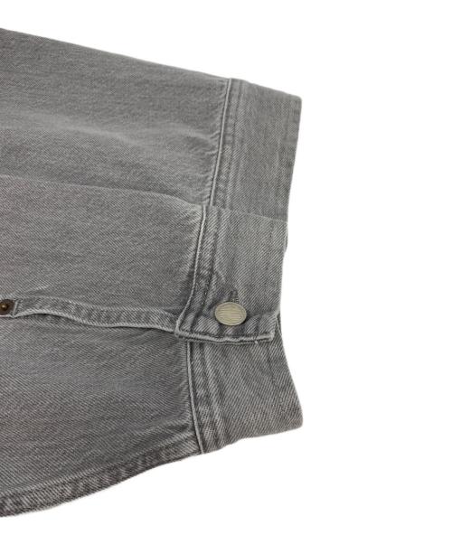 REPLAY（リプレイ）REPLAY (リプレイ) 9Z1 ECOPLUS ライトデニムグレージャケット グレー サイズ:L 未使用品の古着・服飾アイテム