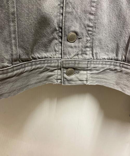 REPLAY（リプレイ）REPLAY (リプレイ) 9Z1 ECOPLUS ライトデニムグレージャケット グレー サイズ:L 未使用品の古着・服飾アイテム