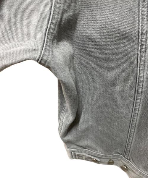 REPLAY（リプレイ）REPLAY (リプレイ) 9Z1 ECOPLUS ライトデニムグレージャケット グレー サイズ:L 未使用品の古着・服飾アイテム