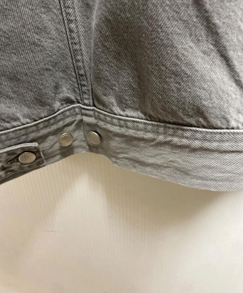 REPLAY（リプレイ）REPLAY (リプレイ) 9Z1 ECOPLUS ライトデニムグレージャケット グレー サイズ:L 未使用品の古着・服飾アイテム