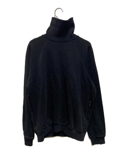 agnes b homme（アニエスベーオム）agnes b homme (アニエスベーオム) タートルネックスウェット ブラック サイズ:1の古着・服飾アイテム