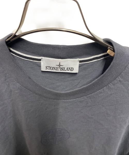 STONE ISLAND（ストーンアイランド）STONE ISLAND (ストーンアイランド) 26SS Camo Compass T-Shirt グレー サイズ:Sの古着・服飾アイテム