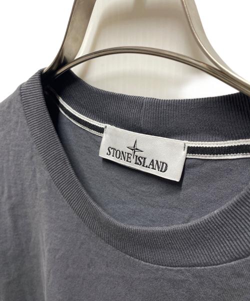 STONE ISLAND（ストーンアイランド）STONE ISLAND (ストーンアイランド) 26SS Camo Compass T-Shirt グレー サイズ:Sの古着・服飾アイテム