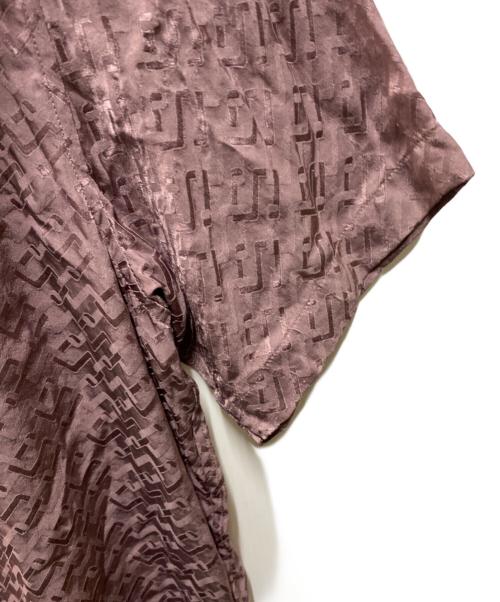 SUPREME（シュプリーム）SUPREME (シュプリーム) 22SS Monogram Silk S/S Shirt パープル サイズ:Ｍの古着・服飾アイテム