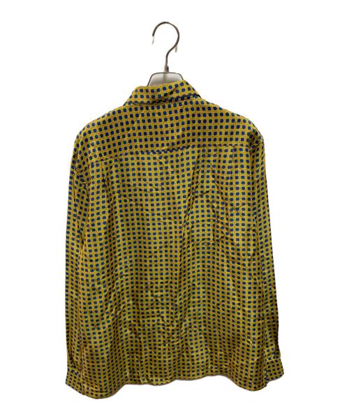 SUPREME（シュプリーム）SUPREME (シュプリーム) 16AW Cane Silk Shirt イエロー サイズ:Ｍの古着・服飾アイテム