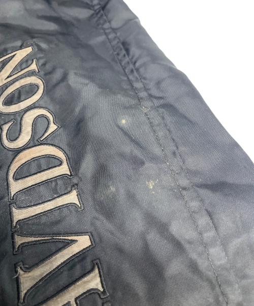 HARLEY-DAVIDSON（ハーレーダビッドソン）HARLEY-DAVIDSON (ハーレーダビッドソン) スカルワッペンナイロンジャケット ブラック サイズ:Ｍの古着・服飾アイテム