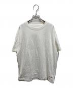 JIL SANDERジルサンダー）の古着「ロゴパッチ付コットンTシャツ」｜ホワイト