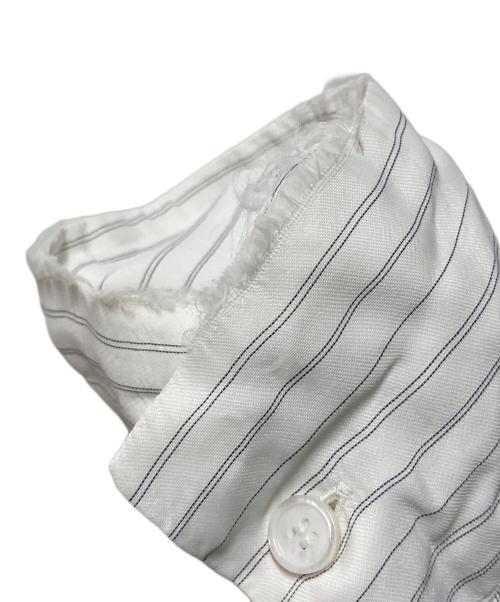 OAMC（オーエーエムシー）OAMC (オーエーエムシー) ストライプシャツ ホワイト サイズ:Lの古着・服飾アイテム