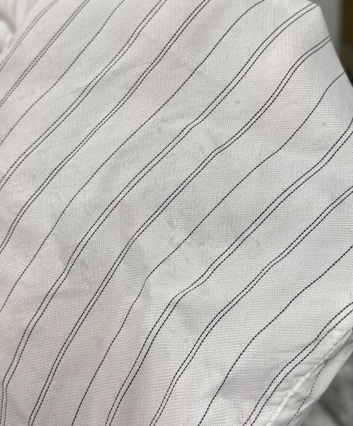 OAMC（オーエーエムシー）OAMC (オーエーエムシー) ストライプシャツ ホワイト サイズ:Lの古着・服飾アイテム