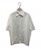 SOSHIOTSUKIソウシ オオツキ）の古着「22SS The Kimono Breasted Shirt」｜ホワイト