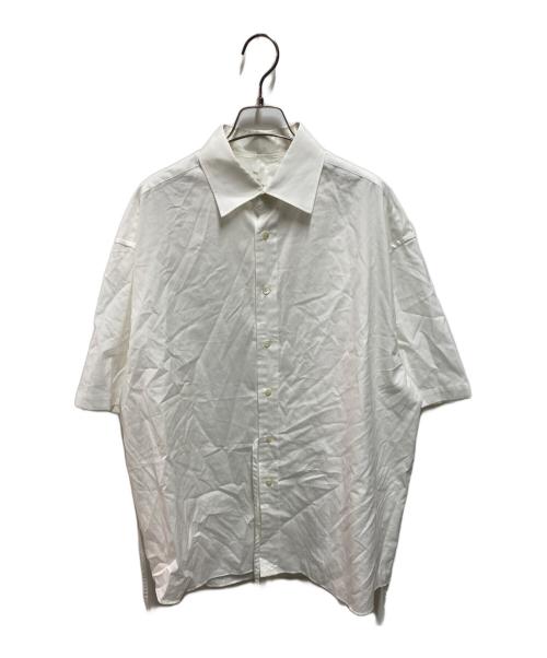 SOSHIOTSUKI（ソウシ オオツキ）SOSHIOTSUKI (ソウシ オオツキ) 22SS The Kimono Breasted Shirt ホワイト サイズ:48の古着・服飾アイテム