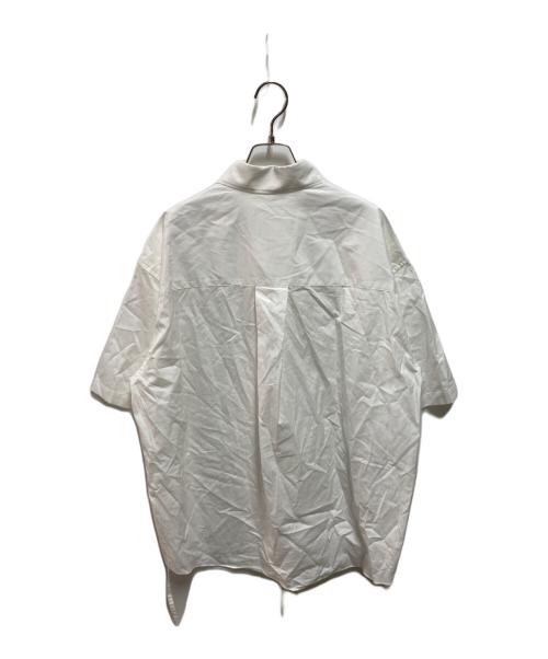 SOSHIOTSUKI（ソウシ オオツキ）SOSHIOTSUKI (ソウシ オオツキ) 22SS The Kimono Breasted Shirt ホワイト サイズ:48の古着・服飾アイテム