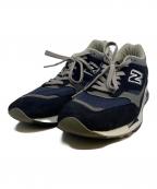NEW BALANCEニューバランス）の古着「ローカットスニーカー」｜ネイビー