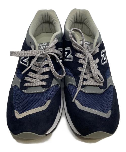 NEW BALANCE（ニューバランス）NEW BALANCE (ニューバランス) ローカットスニーカー ネイビー サイズ:9　1/2の古着・服飾アイテム