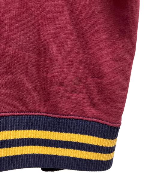 POLO RALPH LAUREN（ポロ・ラルフローレン）POLO RALPH LAUREN (ポロ・ラルフローレン) ショールカラーカーディガン グリーン×レッド サイズ:Mの古着・服飾アイテム