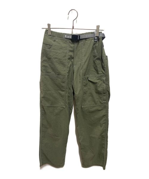 GRAMICCI（グラミチ）GRAMICCI (グラミチ) and wander (アンドワンダー) NYLON EQT PANT グリーン サイズ:Sの古着・服飾アイテム