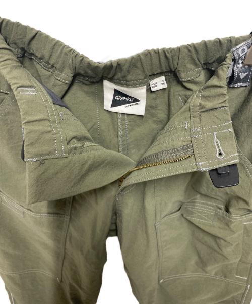 GRAMICCI（グラミチ）GRAMICCI (グラミチ) and wander (アンドワンダー) NYLON EQT PANT グリーン サイズ:Sの古着・服飾アイテム