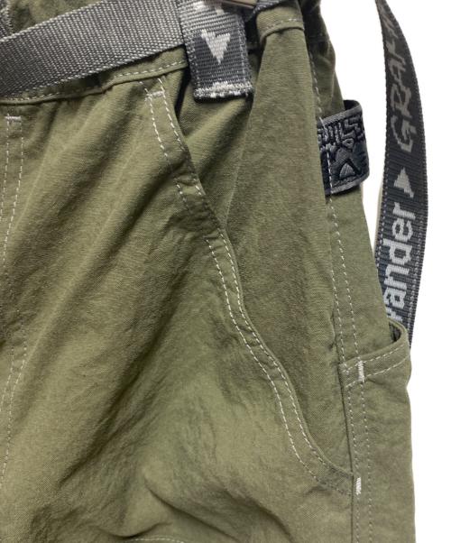 GRAMICCI（グラミチ）GRAMICCI (グラミチ) and wander (アンドワンダー) NYLON EQT PANT グリーン サイズ:Sの古着・服飾アイテム
