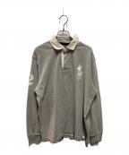 POLO RALPH LAURENポロ・ラルフローレン）の古着「ビッグポニーポロシャツ」｜グレー