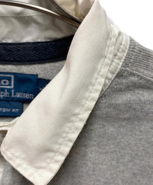 POLO RALPH LAUREN（ポロ・ラルフローレン）POLO RALPH LAUREN (ポロ・ラルフローレン) ビッグポニーポロシャツ グレー サイズ:Lの古着・服飾アイテム