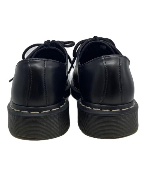 Dr.Martens（ドクターマーチン）Dr.Martens (ドクターマーチン) 1461 ホワイトステッチ 3 ホール シューズ ブラック サイズ:UK6の古着・服飾アイテム