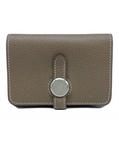 中古・古着通販】HERMES (エルメス) カードケース ベージュ｜ブランド