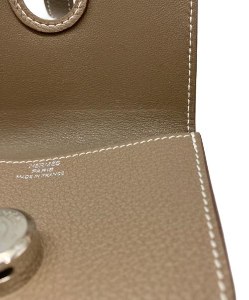 HERMES（エルメス）HERMES (エルメス) カードケース ベージュの古着・服飾アイテム
