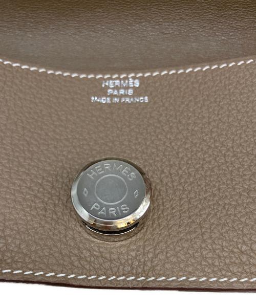 HERMES（エルメス）HERMES (エルメス) カードケース ベージュの古着・服飾アイテム