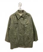 USEDユーズド）の古着「60's チェコ軍 レインドロップカモ フィールドジャケット」｜グリーン