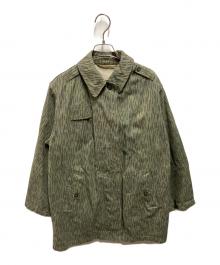 USED（ユーズド）の古着「60's チェコ軍 レインドロップカモ フィールドジャケット」｜グリーン