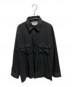 F/CE.エフシーイー）の古着「PERTEX WATERPROOF HUNTING SHIRT」｜ブラック