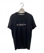 GIVENCHYジバンシィ）の古着「ロゴTシャツ」｜ブラック