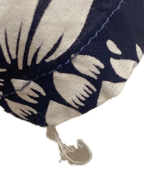 KAHANAMOKU（カハナモク）KAHANAMOKU (カハナモク) アロハシャツ  DUKE'S PINEAPPLE ネイビー サイズ:Sの古着・服飾アイテム