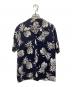 KAHANAMOKU（カハナモク）の古着「アロハシャツ  DUKE'S PINEAPPLE」｜ネイビー