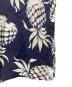 中古・古着 KAHANAMOKU (カハナモク) アロハシャツ DUKE'S PINEAPPLE ネイビー サイズ:S：15000円