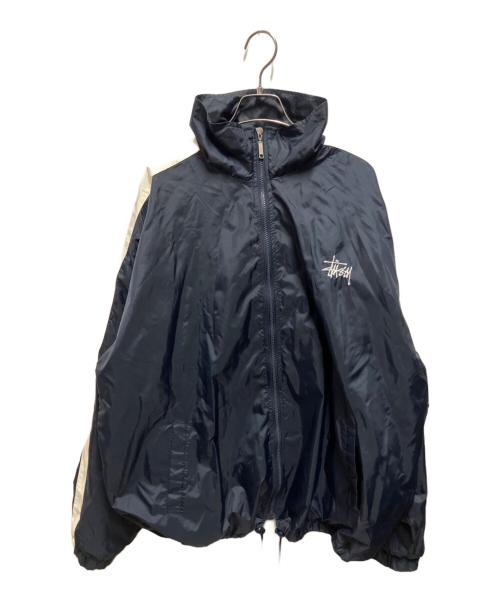stussy（ステューシー）stussy (ステューシー) ナイロンジャケット ネイビー サイズ:サイズ詳細参照の古着・服飾アイテム