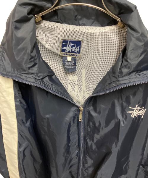 stussy（ステューシー）stussy (ステューシー) ナイロンジャケット ネイビー サイズ:サイズ詳細参照の古着・服飾アイテム