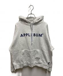 APPLEBUM（アップルバム）の古着「Logo Sweat Parka」｜グレー
