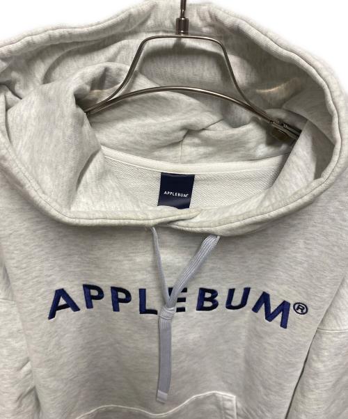 APPLEBUM（アップルバム）APPLEBUM (アップルバム) Logo Sweat Parka グレー サイズ:Mの古着・服飾アイテム