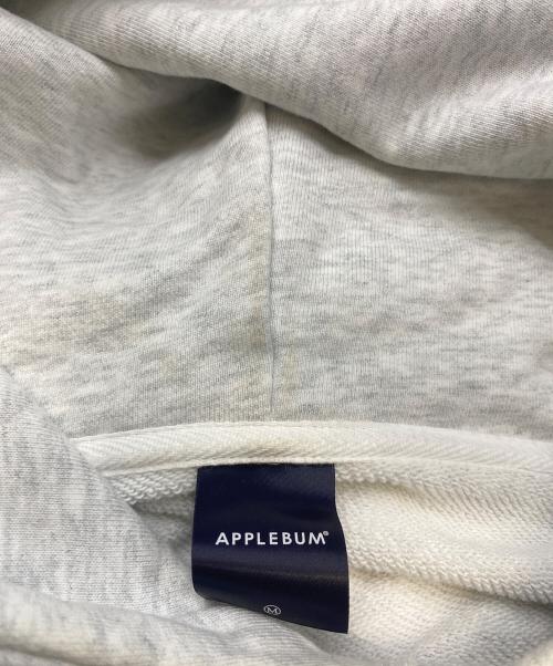APPLEBUM（アップルバム）APPLEBUM (アップルバム) Logo Sweat Parka グレー サイズ:Mの古着・服飾アイテム