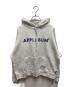 APPLEBUM（アップルバム）の古着「Logo Sweat Parka」｜グレー