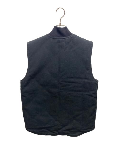 CarHartt（カーハート）CarHartt (カーハート) DUCK INSULATED RIB COLLAR VEST ブラック サイズ:Mの古着・服飾アイテム