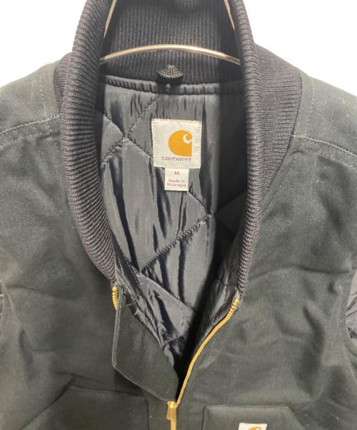 CarHartt（カーハート）CarHartt (カーハート) DUCK INSULATED RIB COLLAR VEST ブラック サイズ:Mの古着・服飾アイテム